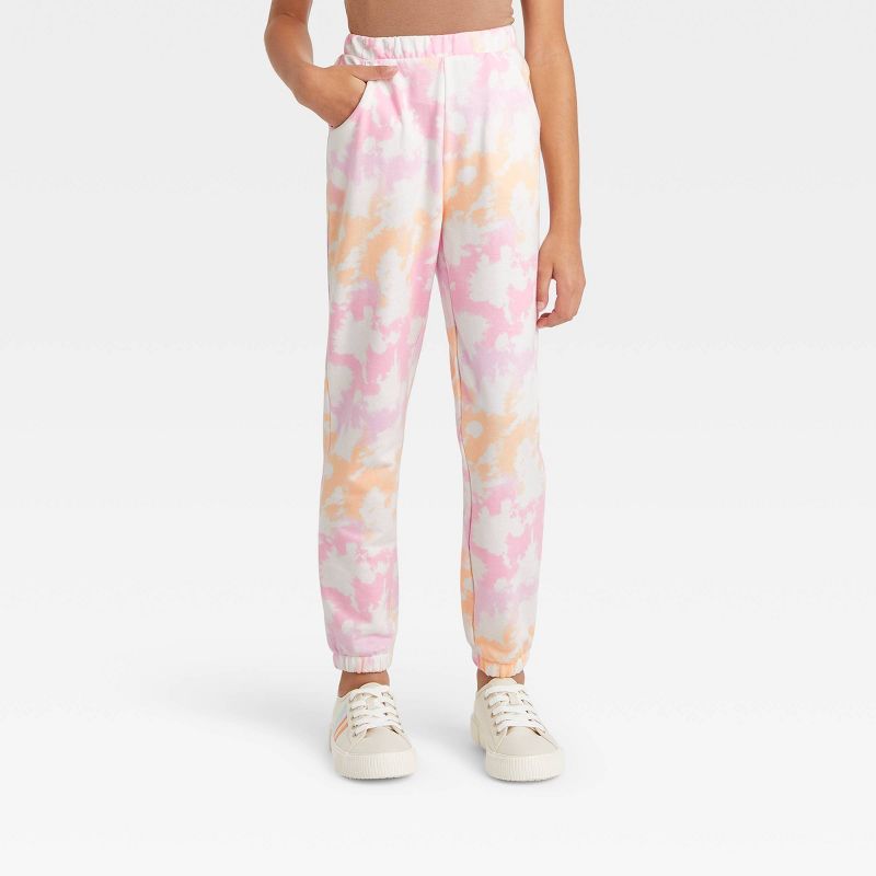 Girls' French Terry Joggers - Cat & Jack™ | Target