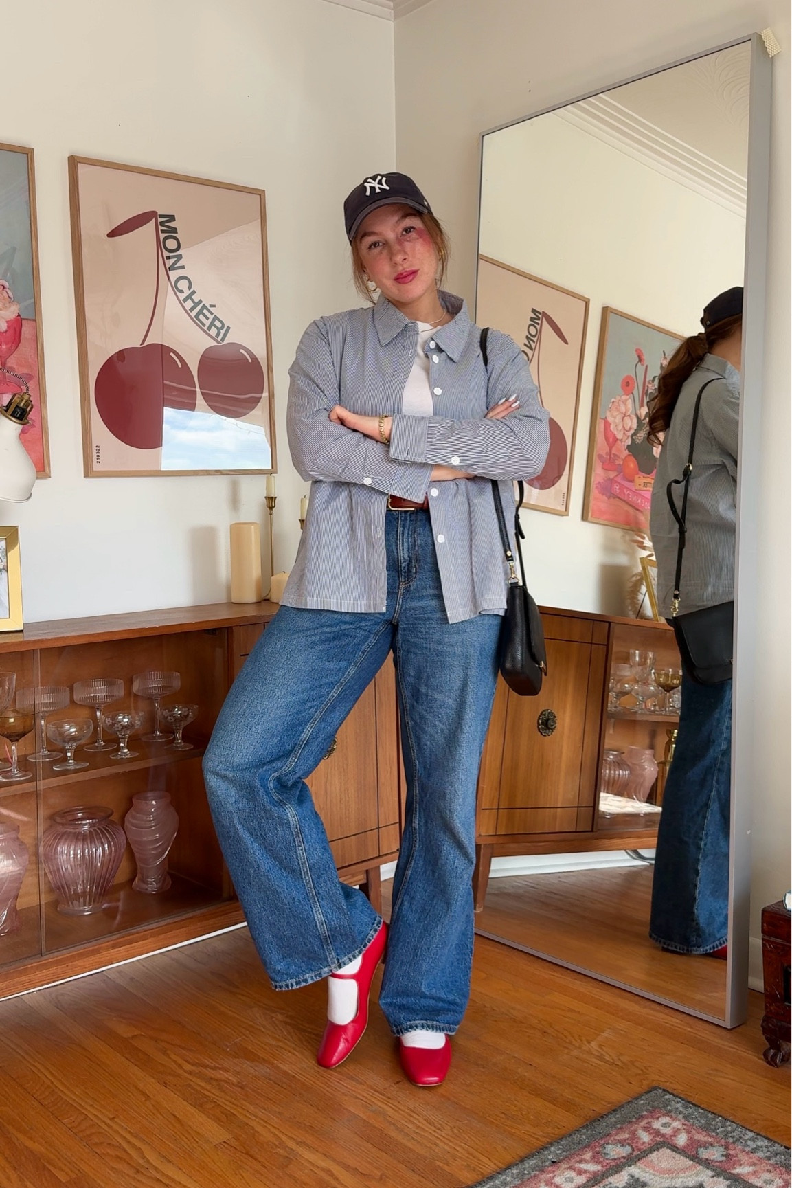 Shirt is Wildflo Studio, jeans size 10

#LTKmidsize #LTKcurves #LTKspring