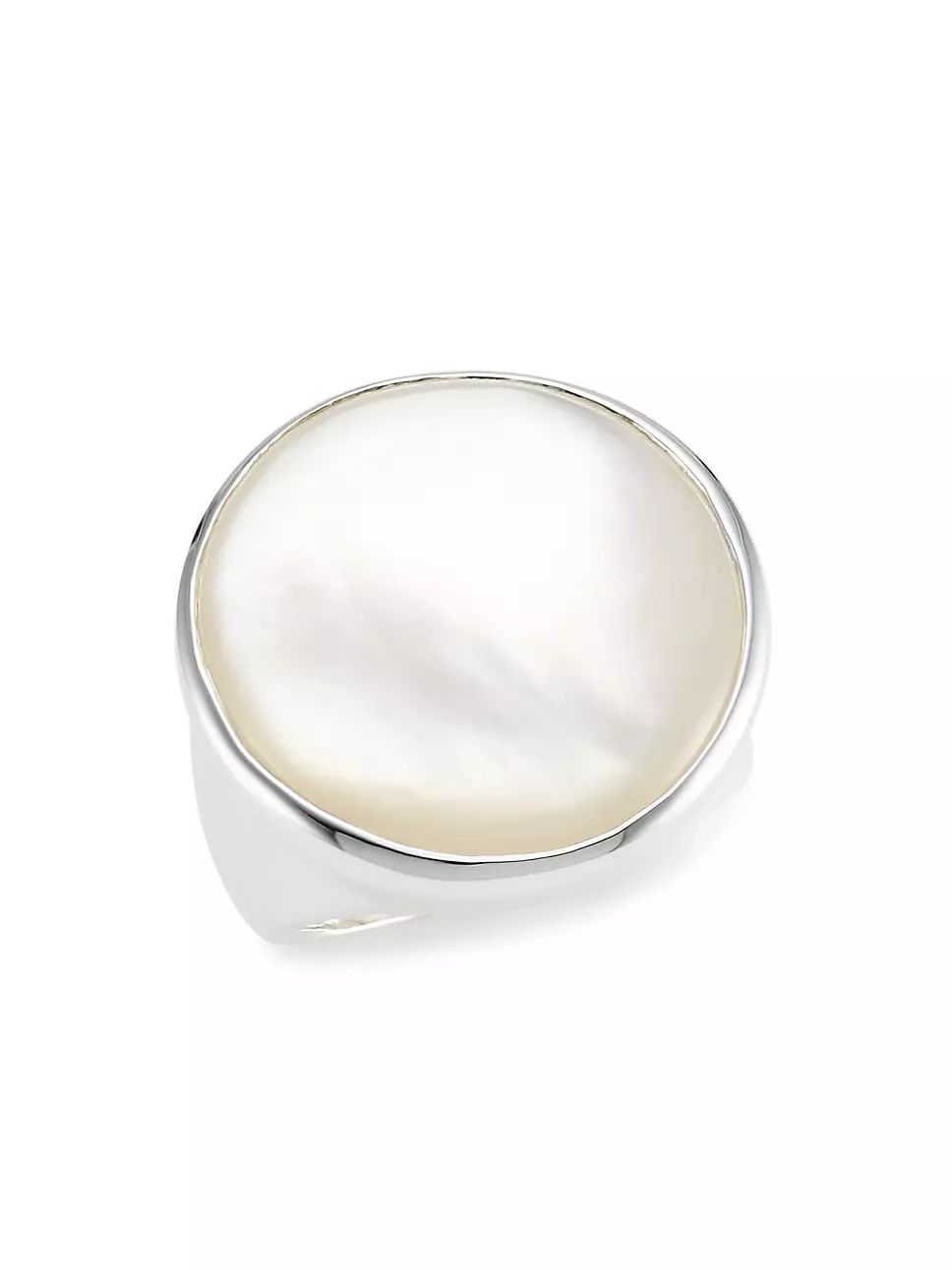 Rock Candy® Luce Sterling Silver & Mother-Of-Pearl Cabochon Sculptured Round Ring | Saks Fifth Avenue