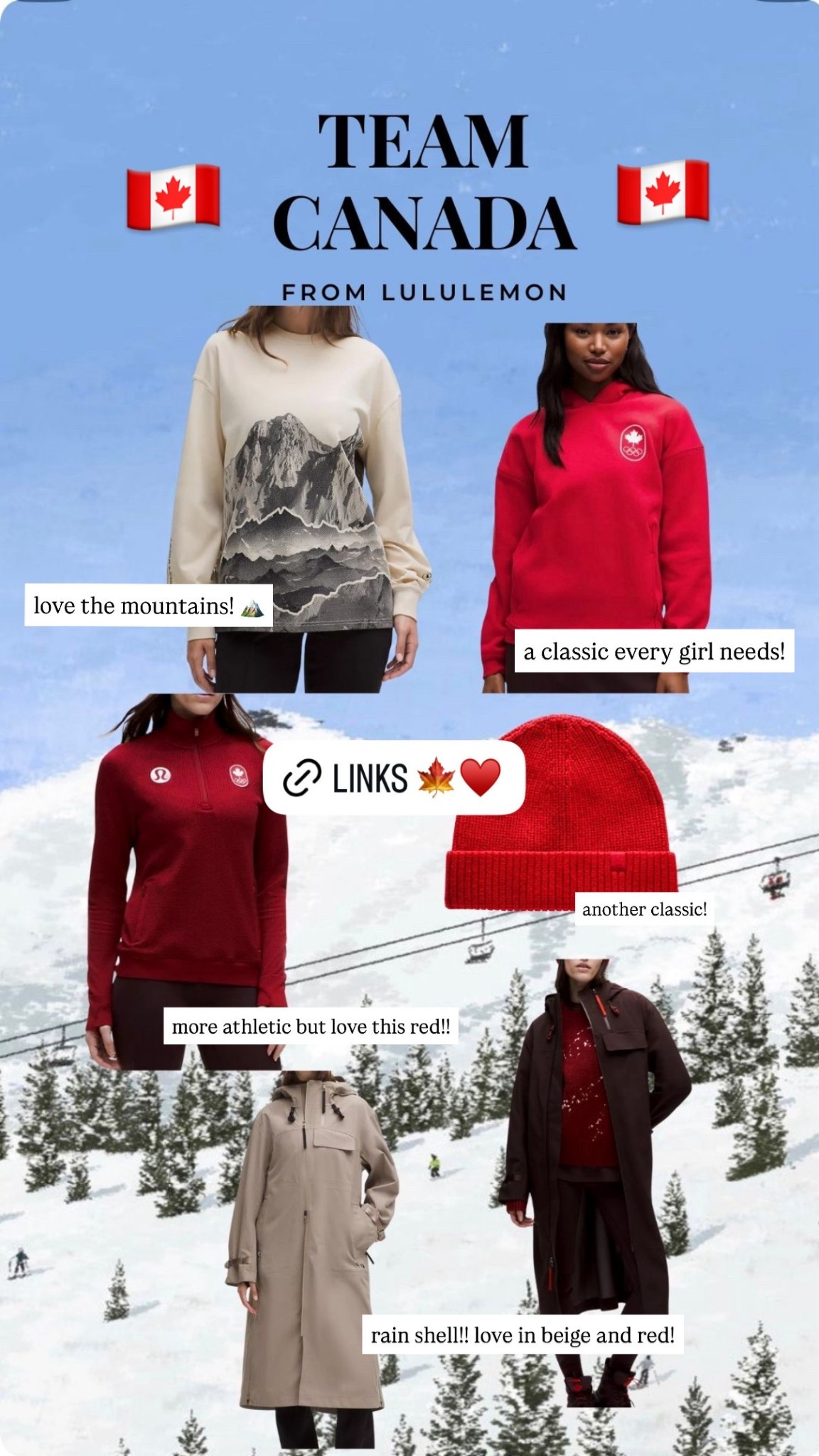 Getting ready for the olympics!! 😍

#LTKcanada #LTKwinter #LTKmidsize