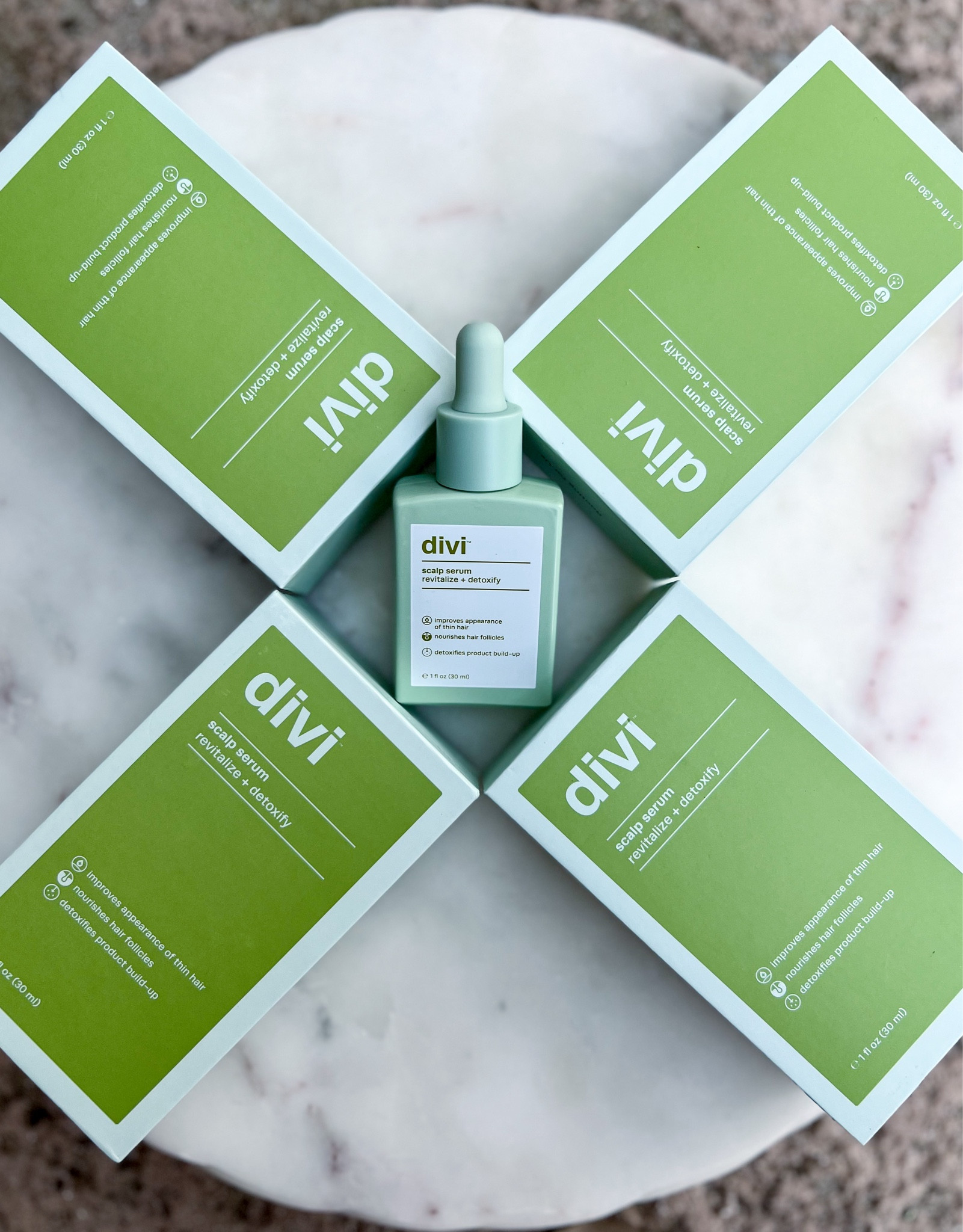 Divi Scalp Serum the best out there! 

Divi’s award-winning, clinically tested Scalp Serum goes beyond a traditional hair serum to focus on a healthy scalp environment, not just existing hair. In fact, in an independent study over 12 weeks of daily use, 90% of participants noticed an improvement in the look of fullness of their hair and 87% of participants noticed an increase in how dense their hair looked.

#divi #hair #hairloss #hairserum #serum #dani #daniaustin #polacek

#LTKfindsunder50 #LTKGiftGuide #LTKbeauty