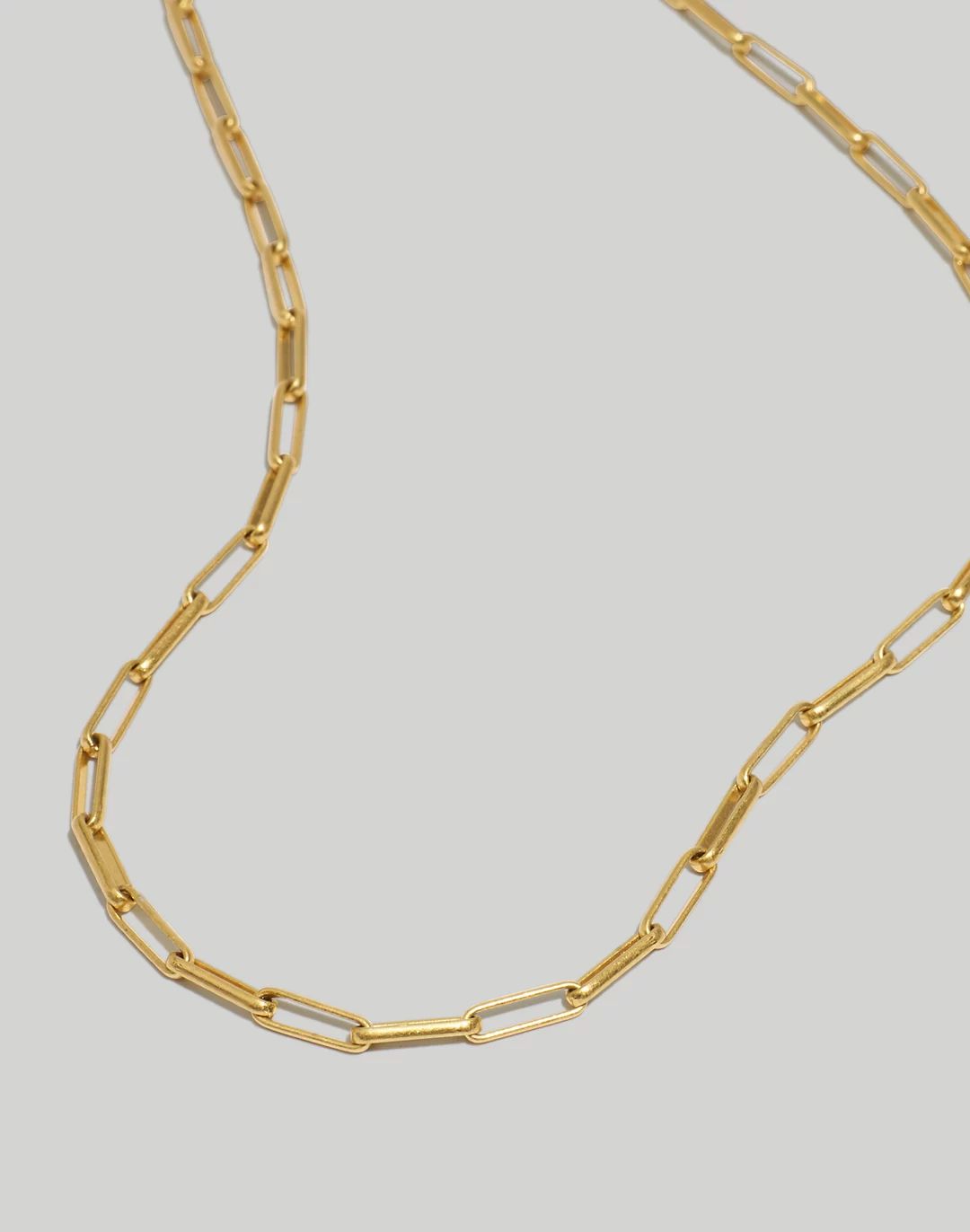 Paperclip Chain Necklace | Madewell