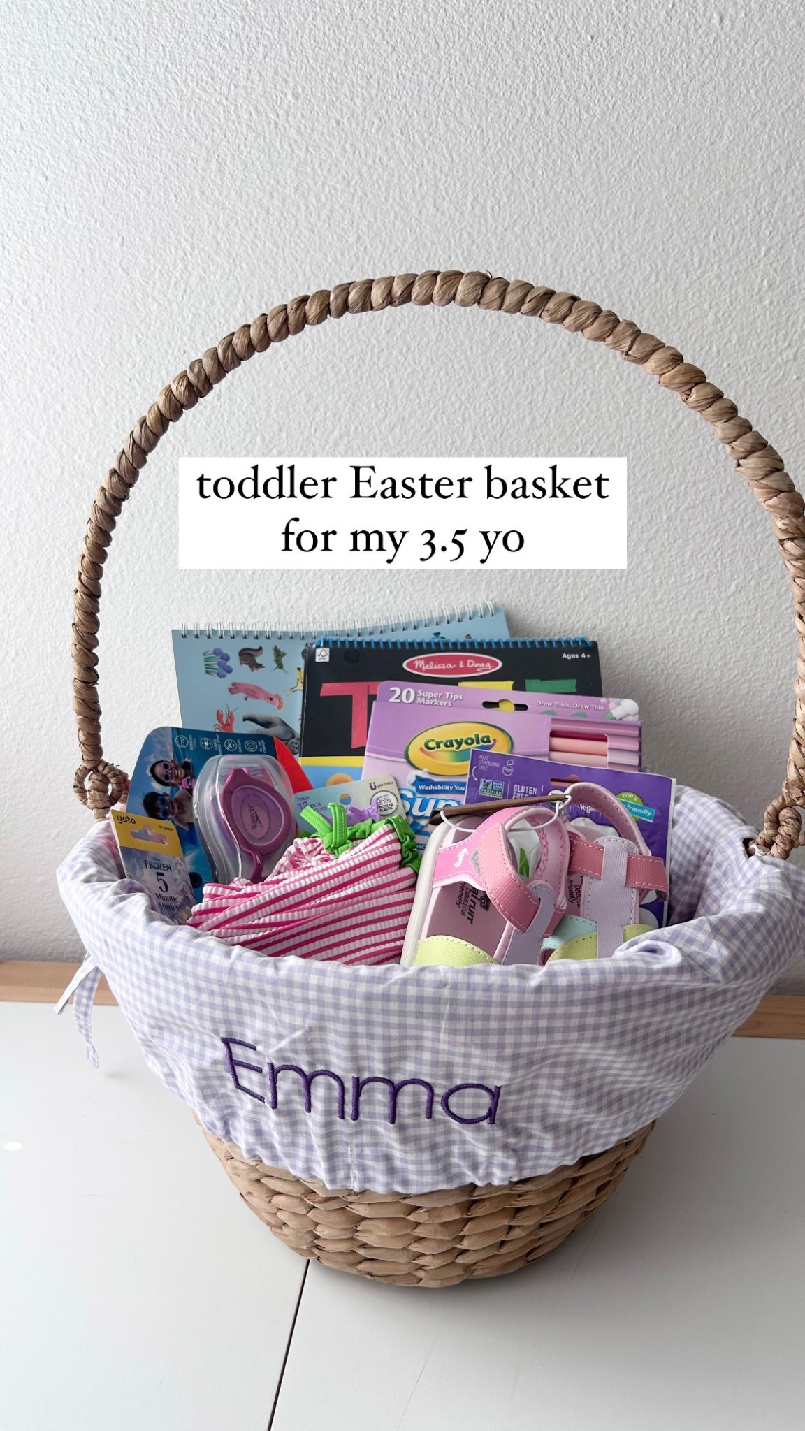 Toddler Easter basket! Here’s what I got my 3.5 year old for Easter this year!

Toddler Easter baskets, toddler Easter, toddler Easter gifts

#LTKSeasonal #LTKKids #LTKBaby
