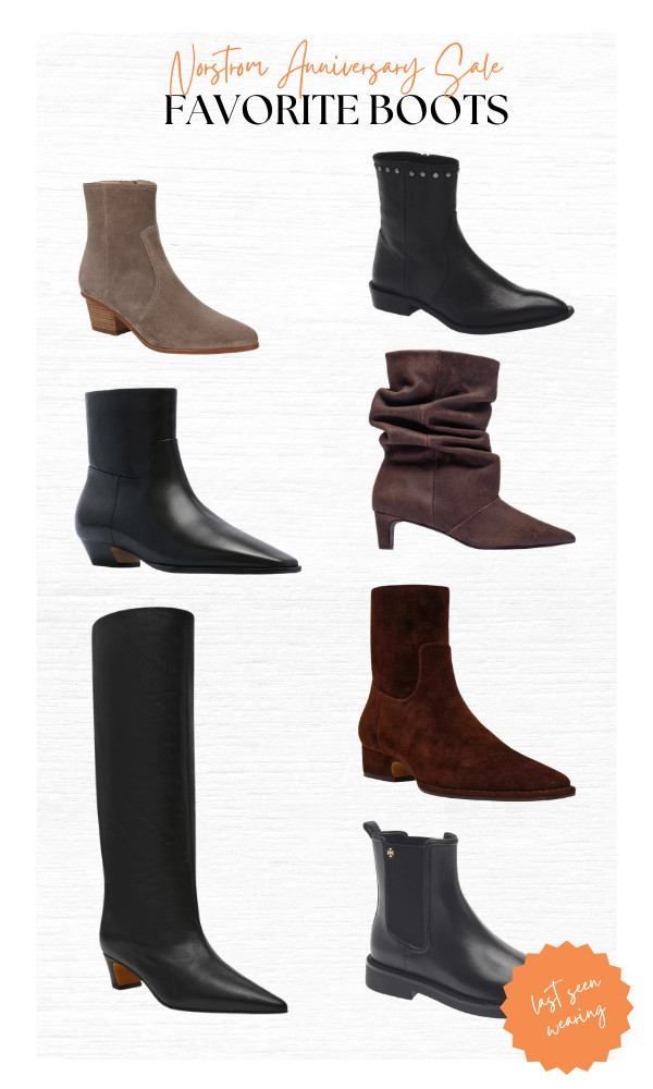 Our favorite boots of the 2026 Nordstrom sale! Loving these picks!  

 #LTKootd #LTKSeasonal #LTKOver40