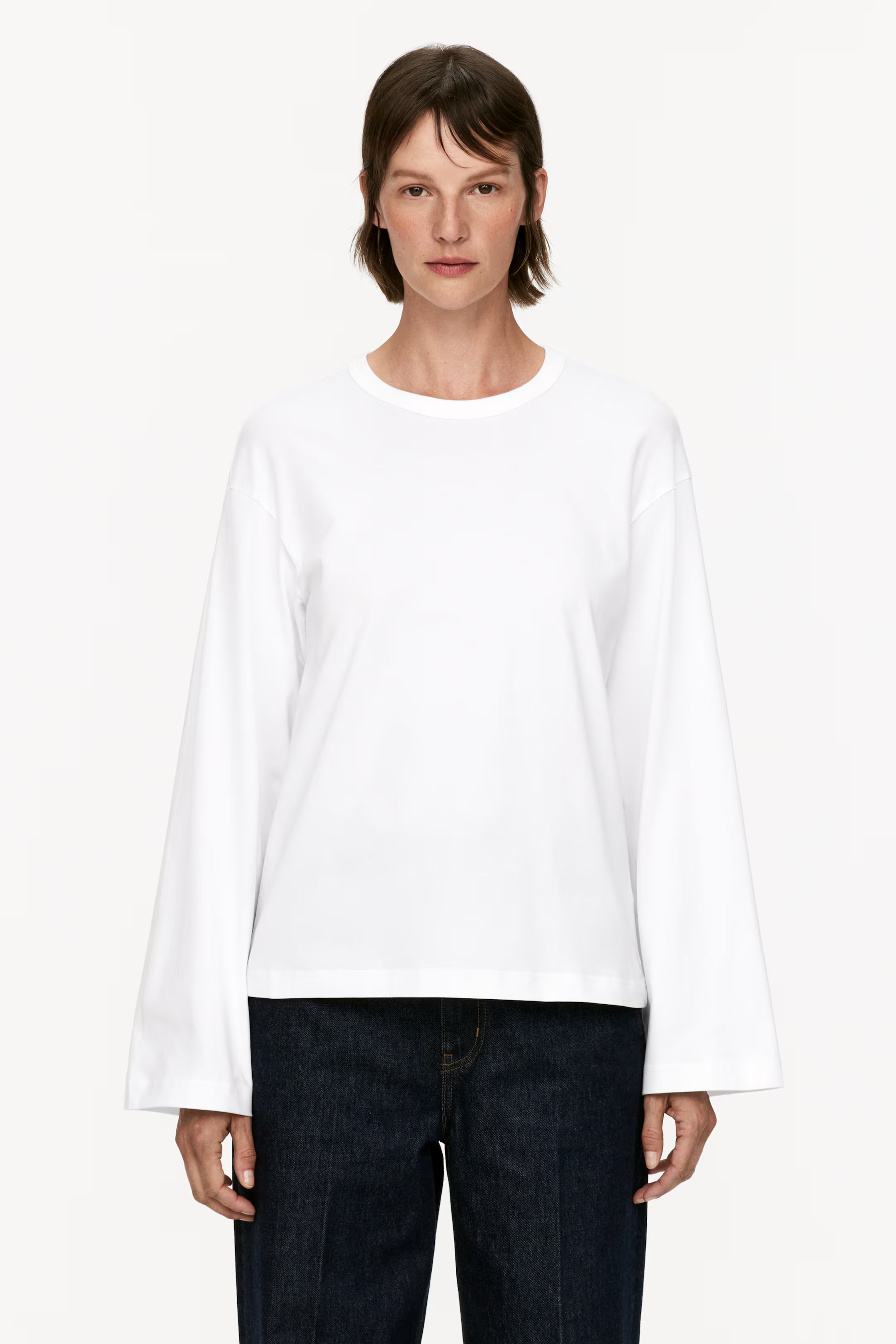 Oversized-T-Shirt - Weiß - Ladies | H&M AT | H&M (DE, AT, CH, NL, FI)
