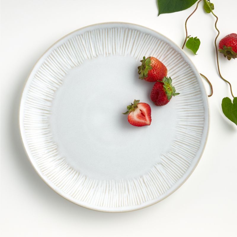 Dover White Dinner Plate + Reviews | Crate & Barrel | Crate & Barrel