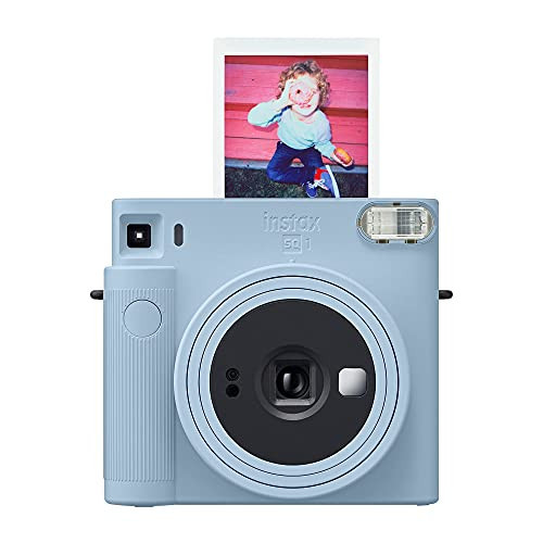 Fujifilm Instax Square SQ1 Instant Camera, Capture and Print Memories Instantly, Vibrant Colors, Easy-to-Use and Compact Camera - Glacier Blue (16670508) (Renewed) | Amazon (US)