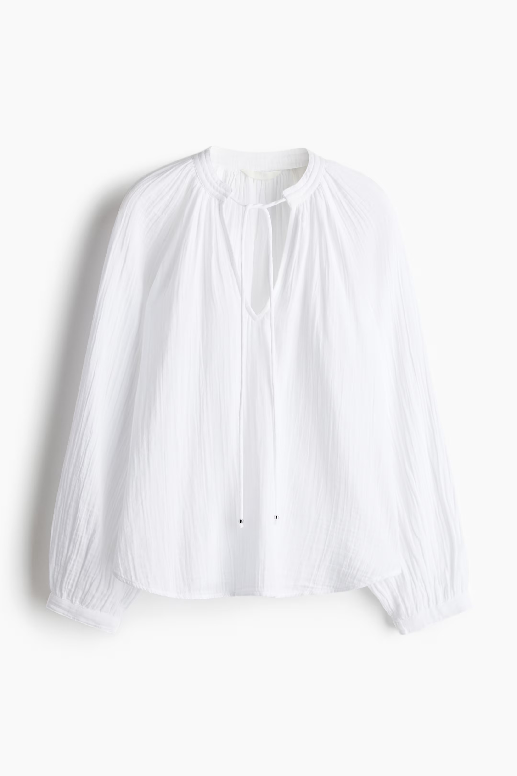 Muslin blouse | H&M (UK, MY, IN, SG, PH, TW, HK)