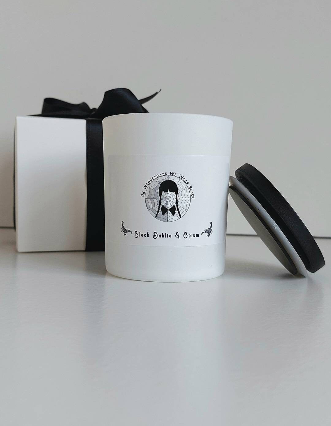 Wednesday Addams Inspired Candle Addams Family Spooky - Etsy | Etsy (US)