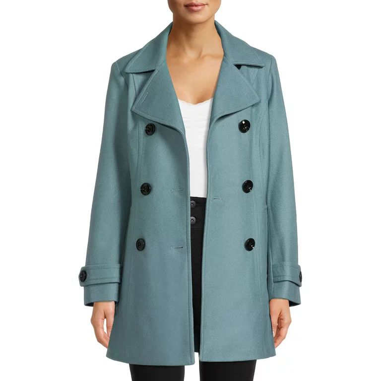 F.O.G. Women’s Wool Coat | Walmart (US)