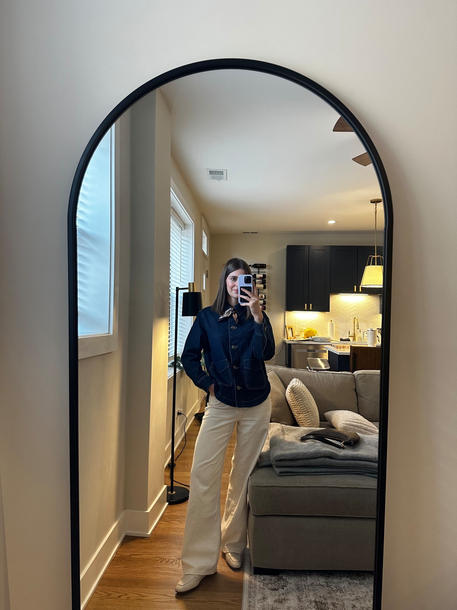 Size 24 jeans 
Size XS shacket

Spring outfit
Denim 
Spring work wear
Work fashion 

#LTKWorkwear #LTKootd #LTKSpringSale