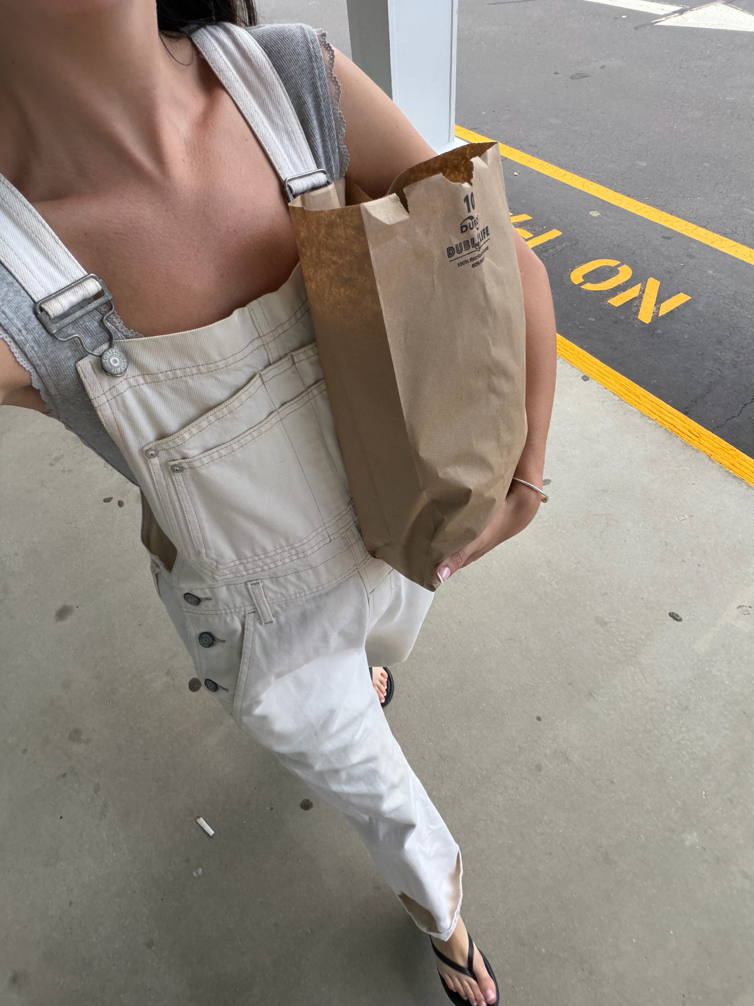 The perfect off white overalls for a summer night. This specific pair is old form Boyish, but the Quince pair is identical!

#LTKdayinmylife #LTKgrwm #LTKootd