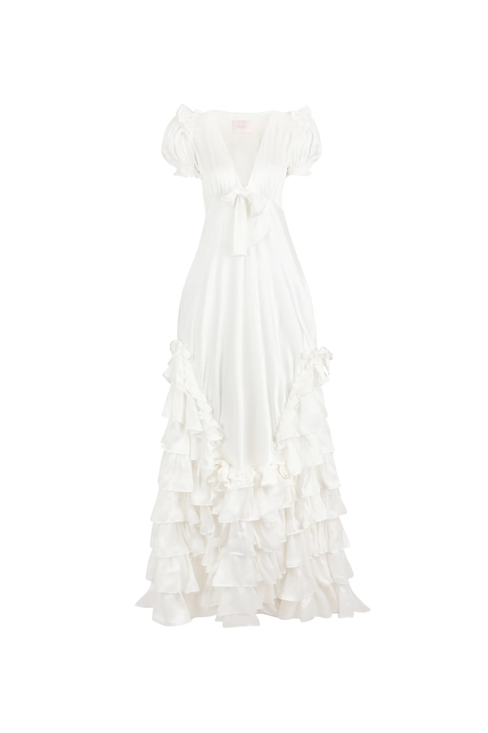 The Ivory Silk Gatsby Slip | Selkie Collection