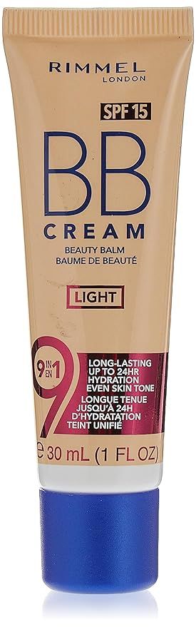 Rimmel London BB Cream with Brightening Effect, Light, 30ml       Add to Logie | Amazon (US)