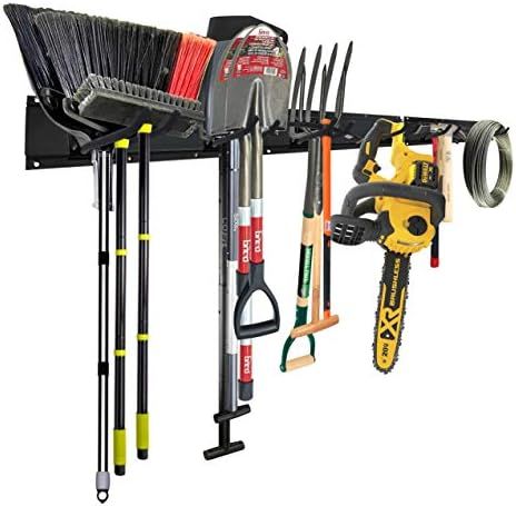Garage Tool Storage Organizers Wall Mounted with 6 Removable Hooks and 3 Board, Super Heavy Duty Pow | Amazon (US)