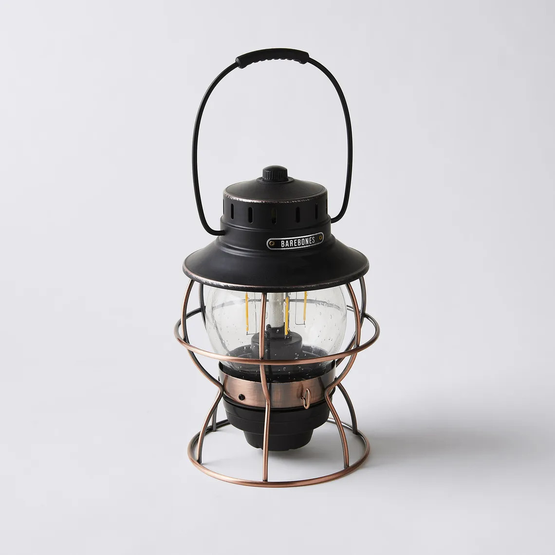 Barebones Living LED Rechargeable Railroad Lantern | Food52