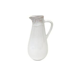 CASAFINA Taormina 56 fl. oz. White Ceramic Stoneware Pitcher-TA650-WHI - The Home Depot | The Home Depot