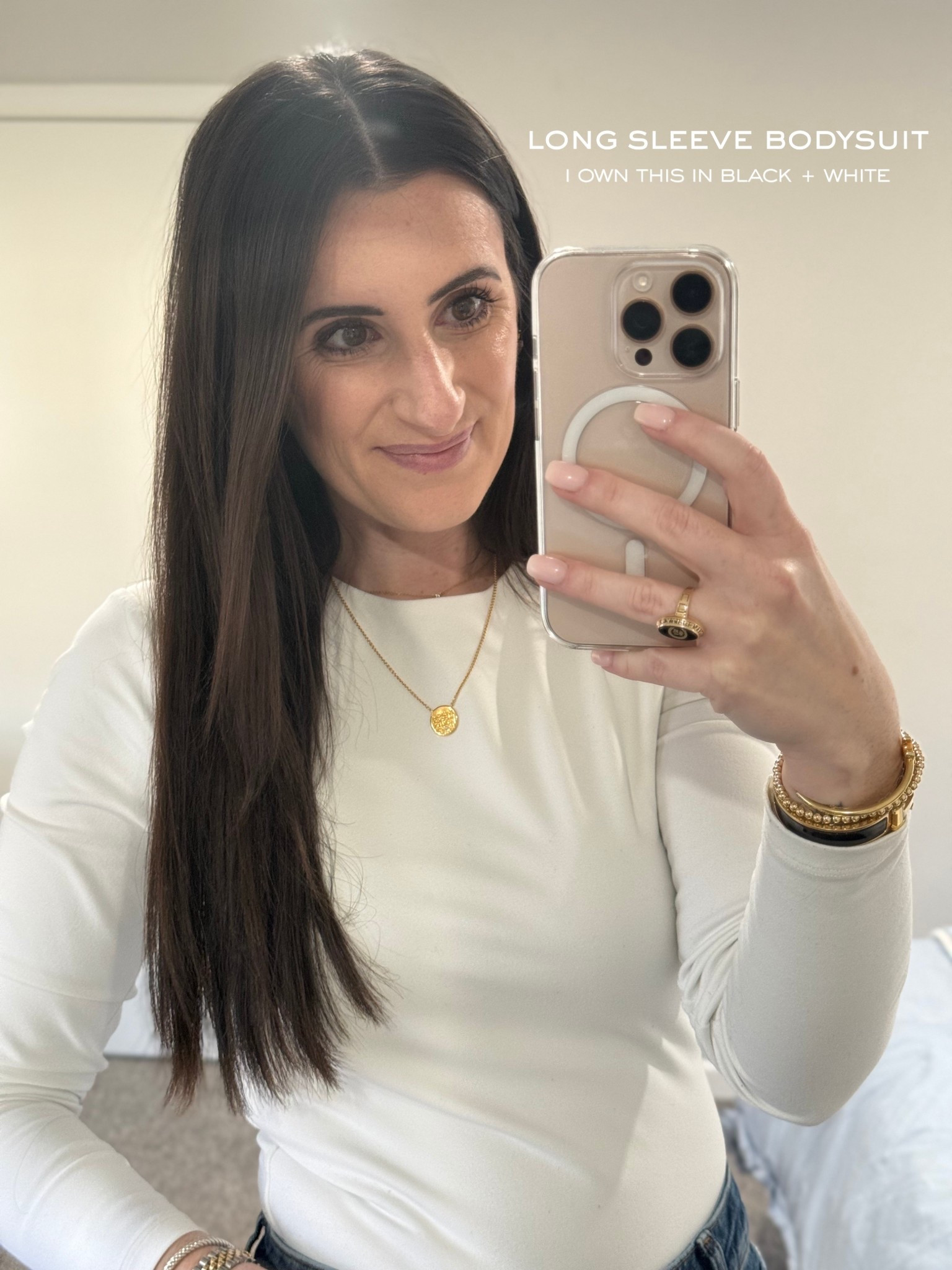 Long Sleve Bodysuit

One of my most worn basics. I have this bodysuit in black and white and it works with everything from jeans to trousers.

Everyday Basics | Closet Staples | Wardrobe Essentials

@abercrombie 

#LTKPetite #LTKootd #LTKSpringSale