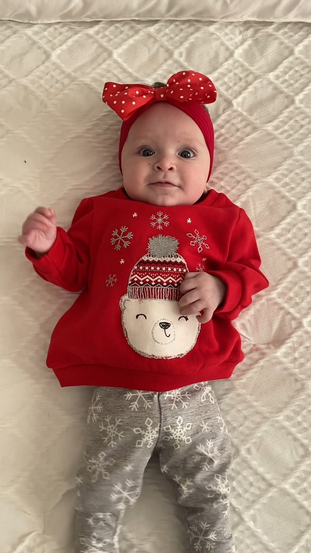 Cutest holiday outfit for baby Cams❤️ 

Such a comfy set, i love it & so does she!

#LTKSeasonal #LTKHoliday #LTKbaby