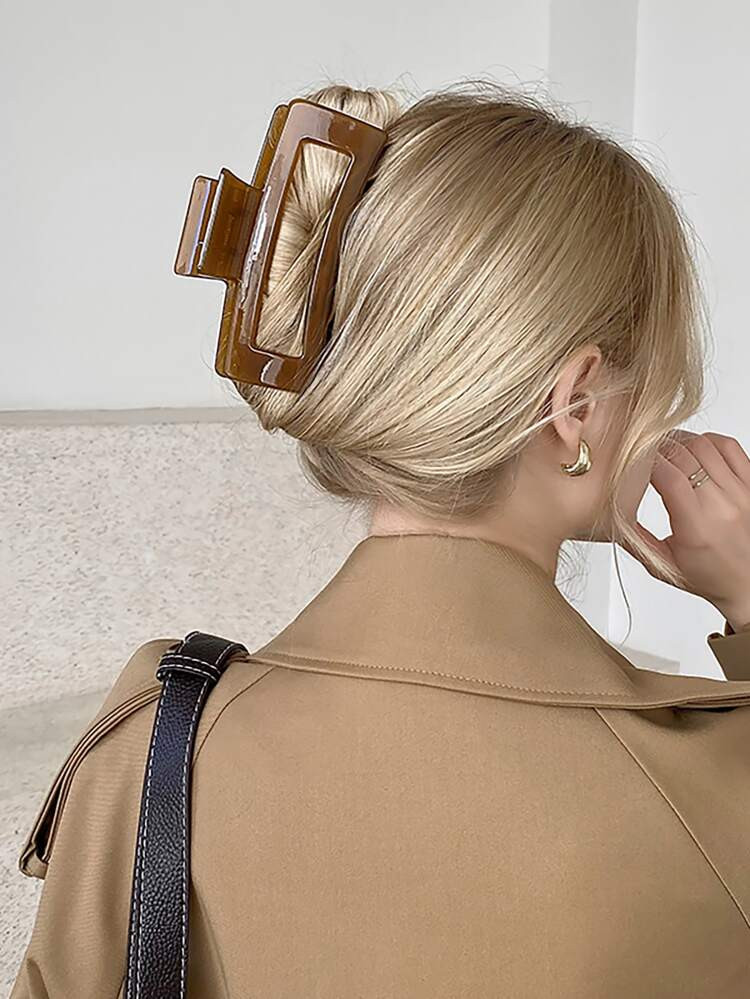 Rectangle Design Hair Claw | SHEIN
