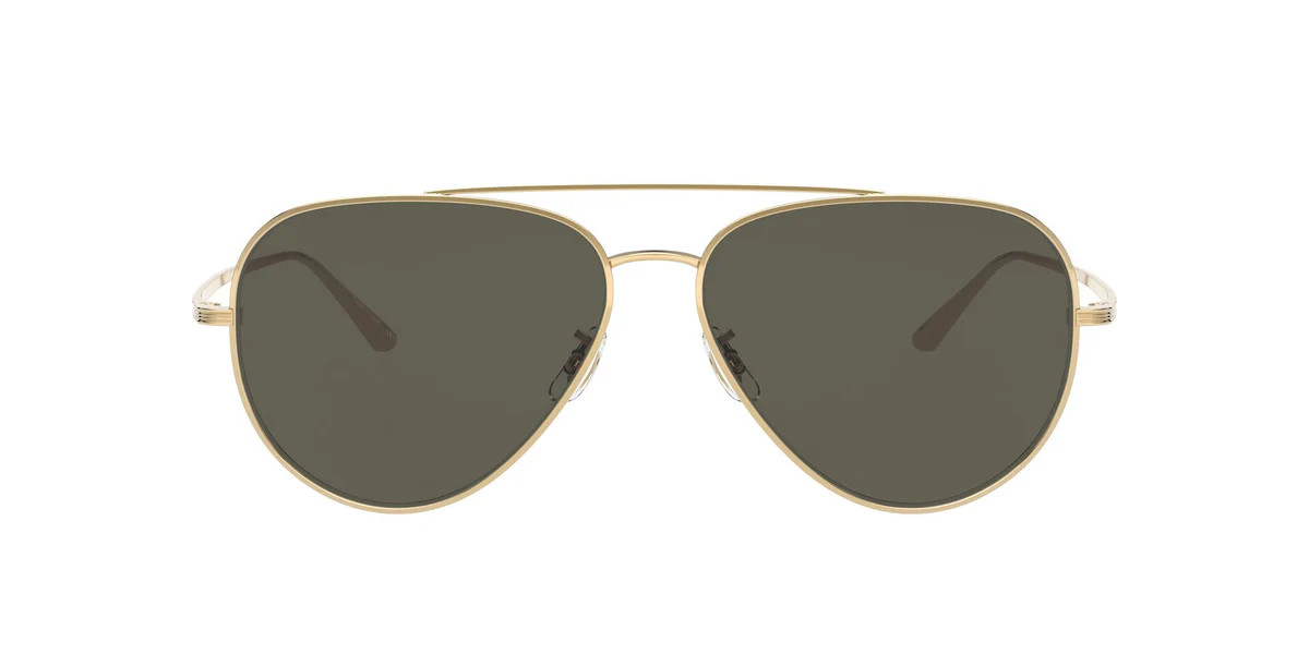 Oliver Peoples The Row Casse 0OV1277ST 5292P1 Aviator Polarized Sunglasses | SOLSTICE