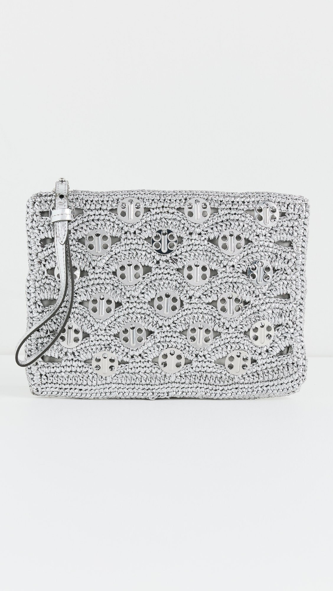 rabanne Raffia Pouch | Shopbop | Shopbop