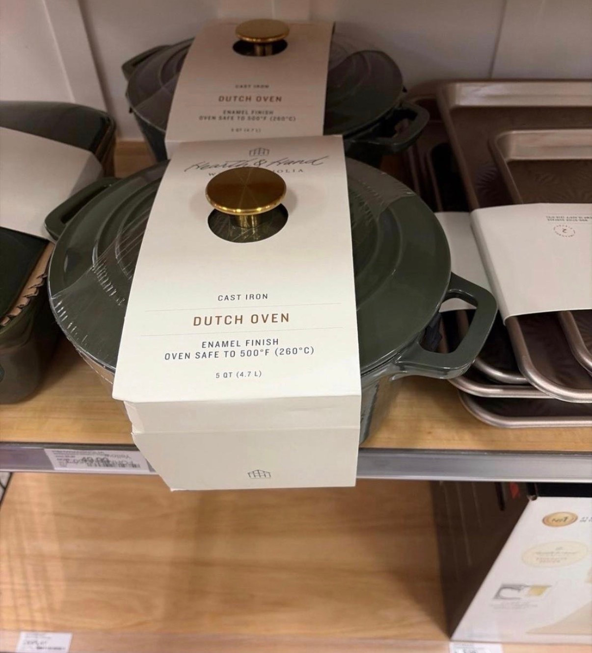 Hey girl, so yesterday I bought this new Dutch oven is the perfect new kitchen fine I made lasagna soup in it and a taste amazing. I definitely will share more pics and visit soon but I definitely highly recommend purchasing this Dutch oven.

#LTKHome #LTKfoodie