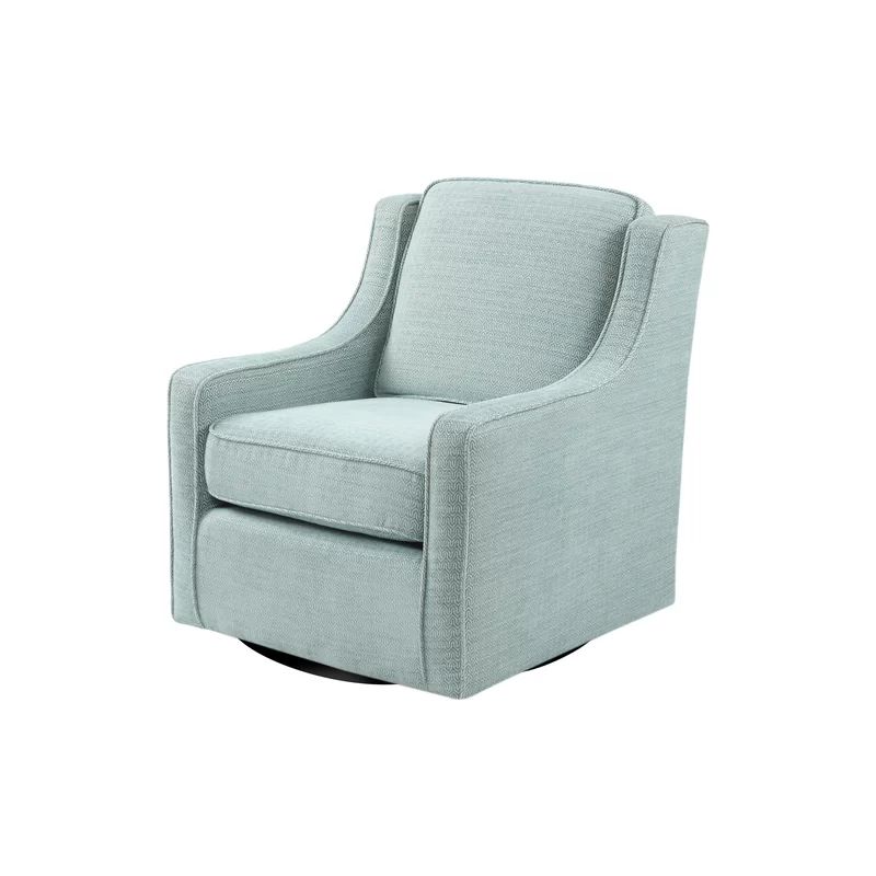 Brooksville Upholstered Swivel Armchair | Wayfair North America