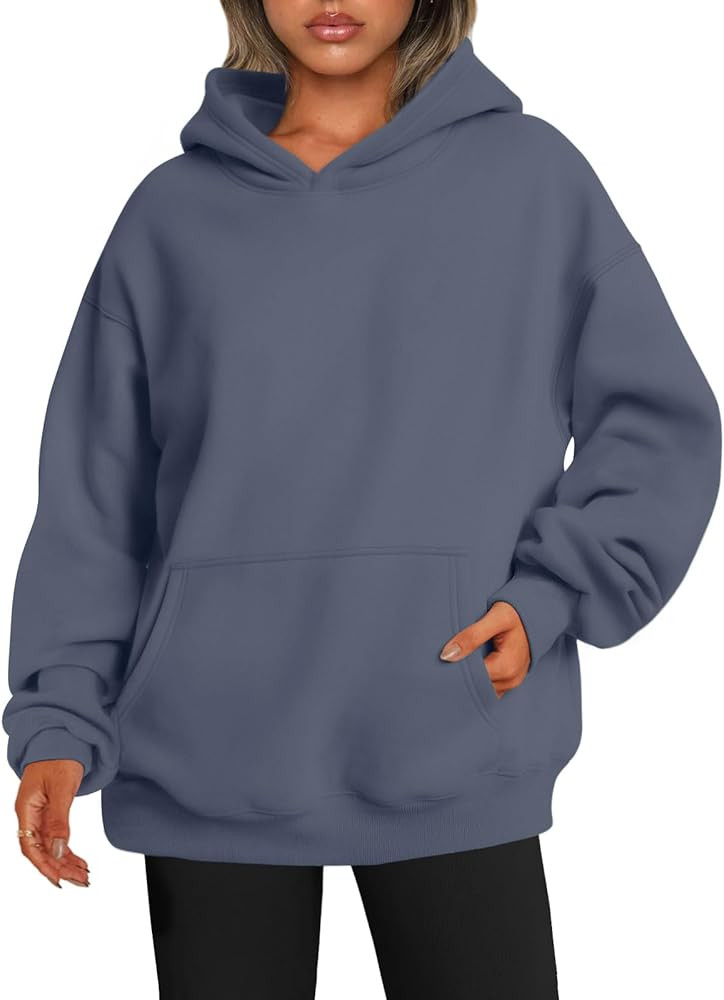 EFAN Womens Hoodies Oversized Sweatshirts Pullover Fleece Sweaters Long Sleeve Winter Fall Outfit... | Amazon (US)