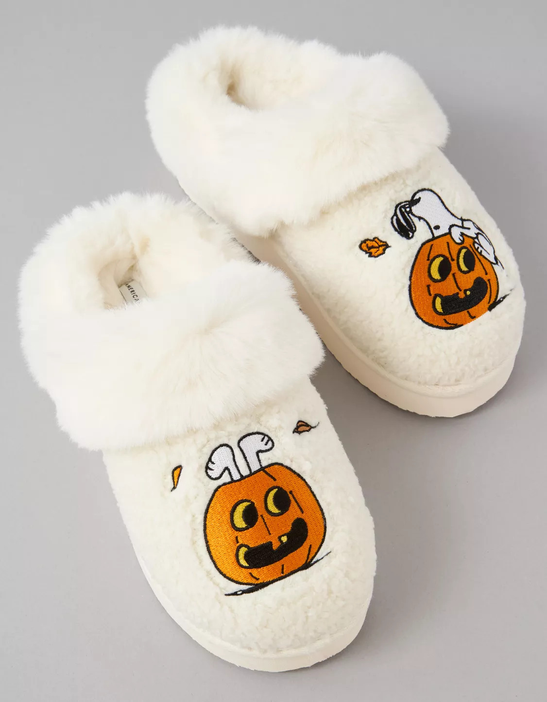 AE Snoopy Pumpkin Scuff Slipper | American Eagle Outfitters (US & CA)