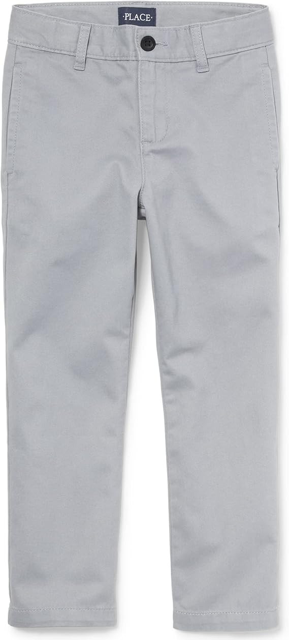 The Children's Place Boys Stretch Relaxed Straight Chino Pants | Amazon (US)