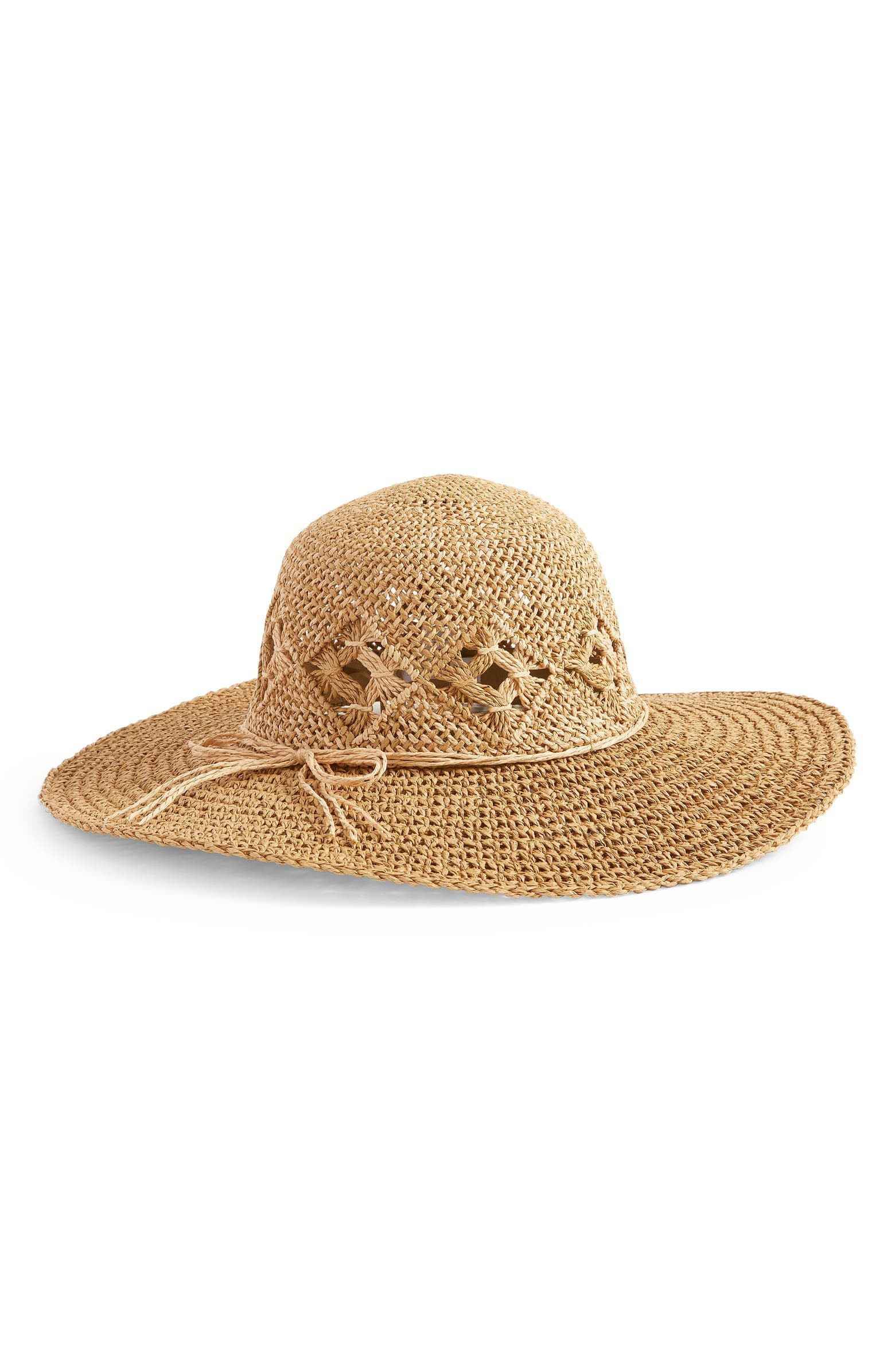 Diamond Weave Floppy Sun HatNORDSTROM | Nordstrom