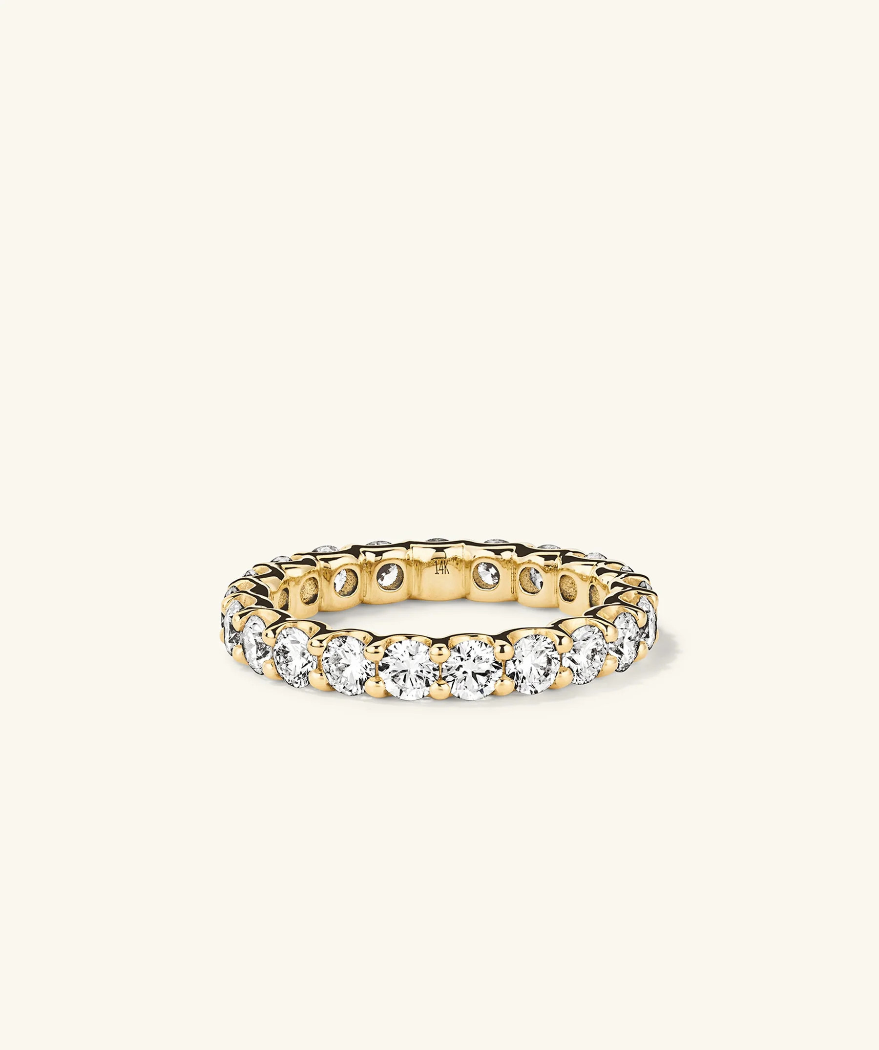3mm Lab Grown Diamond Eternity Band | Mejuri Fine Crew