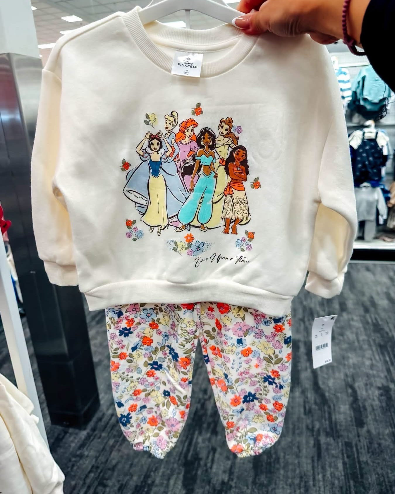 Target has the sweetest floral Disney toddler sweat sets right now! 🌸✨

The floral details make these feel extra special, and they’re perfect for cooler weather, Disney days, or everyday play. I seriously wanted every single one! 💕🐭

#TargetFinds #ToddlerStyle #DisneyKids #TargetKids #FallFashion