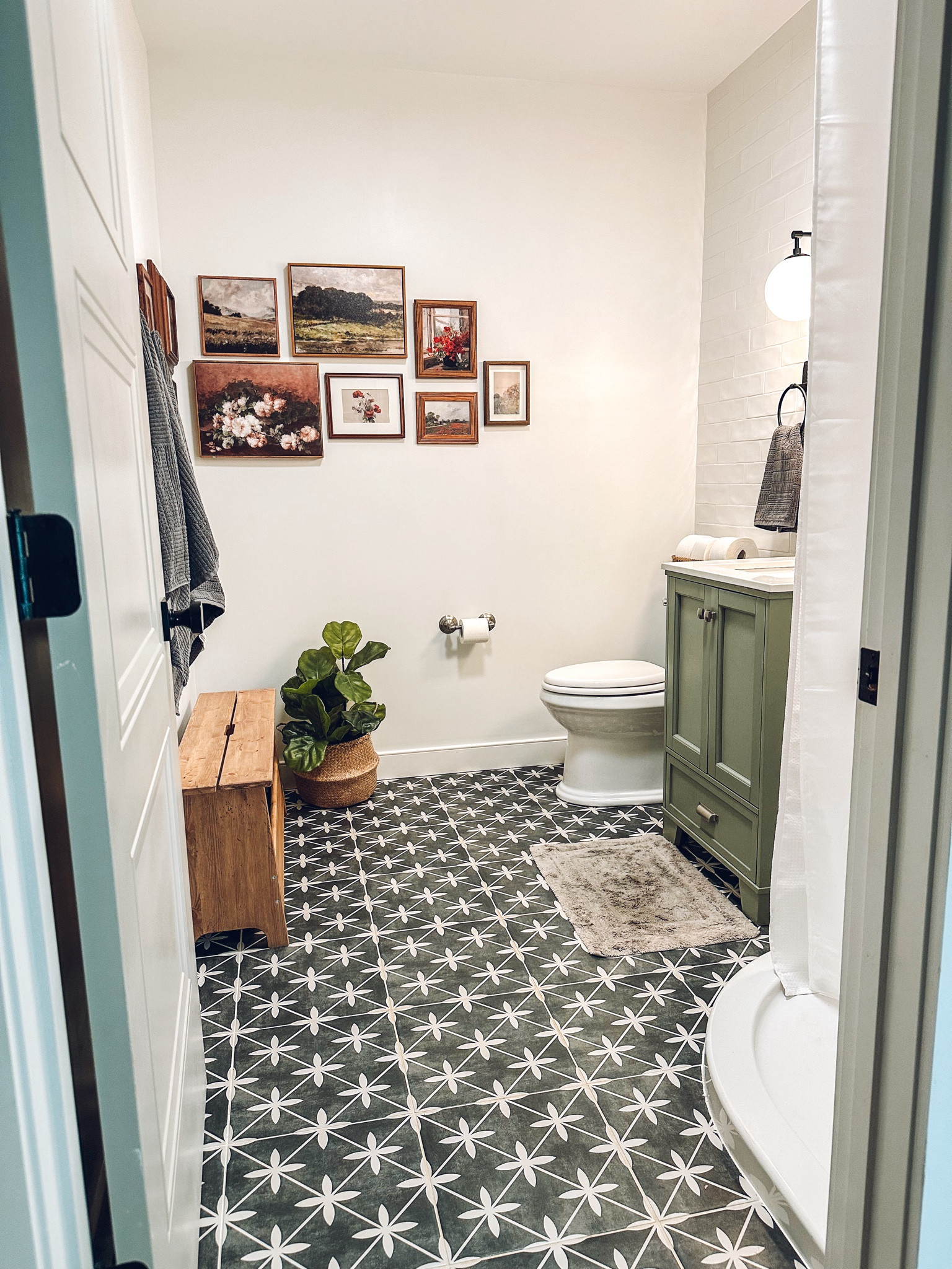 Even though it’s small, it can be packed full of style! Guest bathroom sources found here! 

#LTKFamily #LTKHome #LTKStyleTip