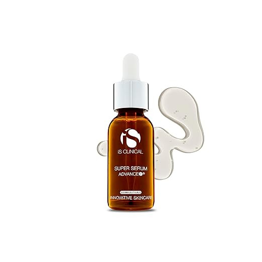 iS CLINICAL Super Serum Advance+, Anti-Aging Vitamin C Face Serum, reduces scaring and fine stret... | Amazon (US)