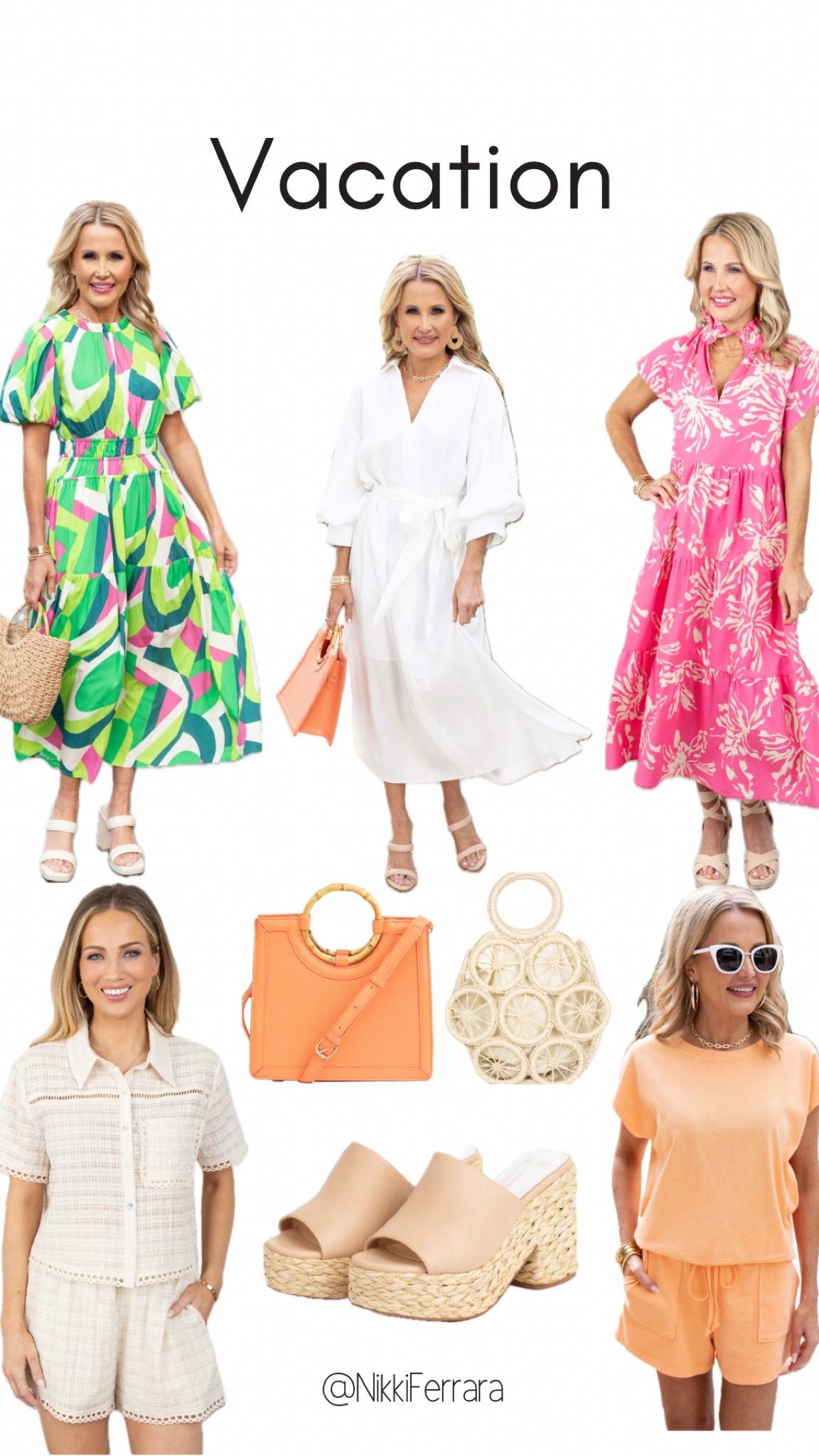 Resortwear🏝️☀️Vacation Outfits & Accessories that are so Chic

Spring break, coverups, beach set, beach bag, vacation bag, orange set, pink dress, pink outfit, white dress, bridal dress, engagement dress, tropical dress, beach wedding dress, wedding guest dress, vacation dress, shoes, sandals, wedges 

#LTKtravel #LTKswim #LTKwedding