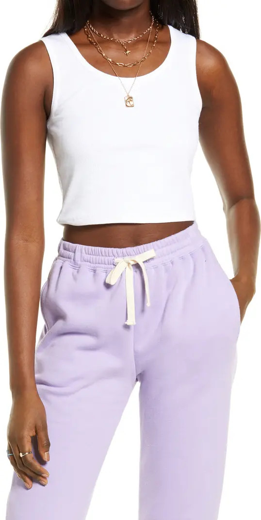 BP. Classic Rib Crop Tank | Nordstrom | Nordstrom