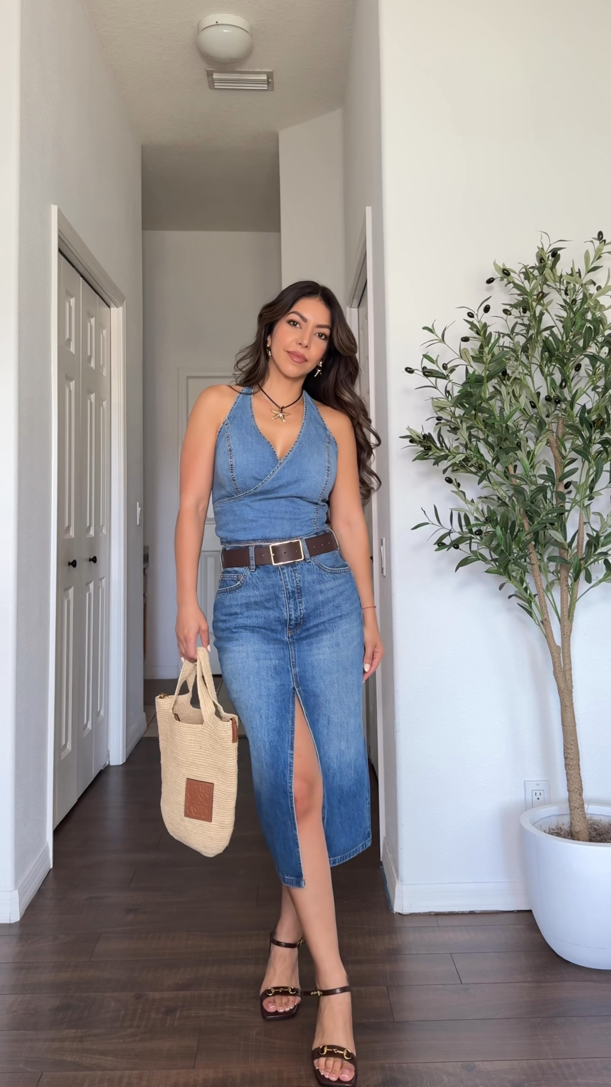 Jean skirt 90s best sale