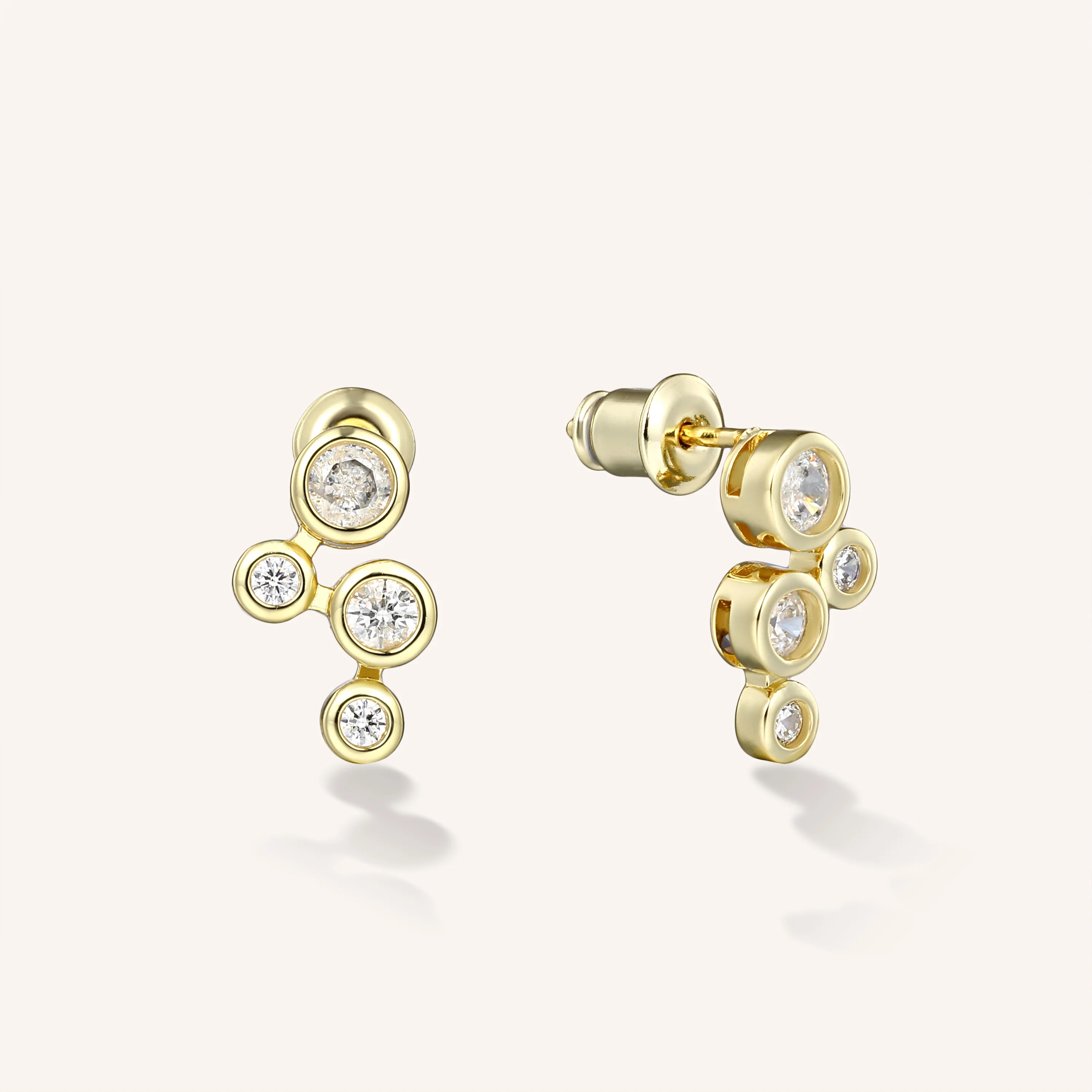 Twinkle Crystal Stud Earrings | Victoria Emerson