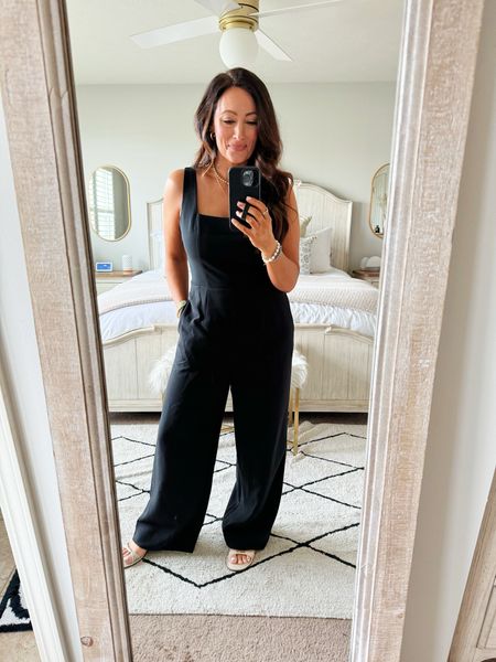 TARGET 🎯 TUESDAY 
• jumpsuit is true to size - wearing a medium but needed a small
• sandals true to size 

#LTKfindsunder50 #LTKSeasonal #LTKstyletip