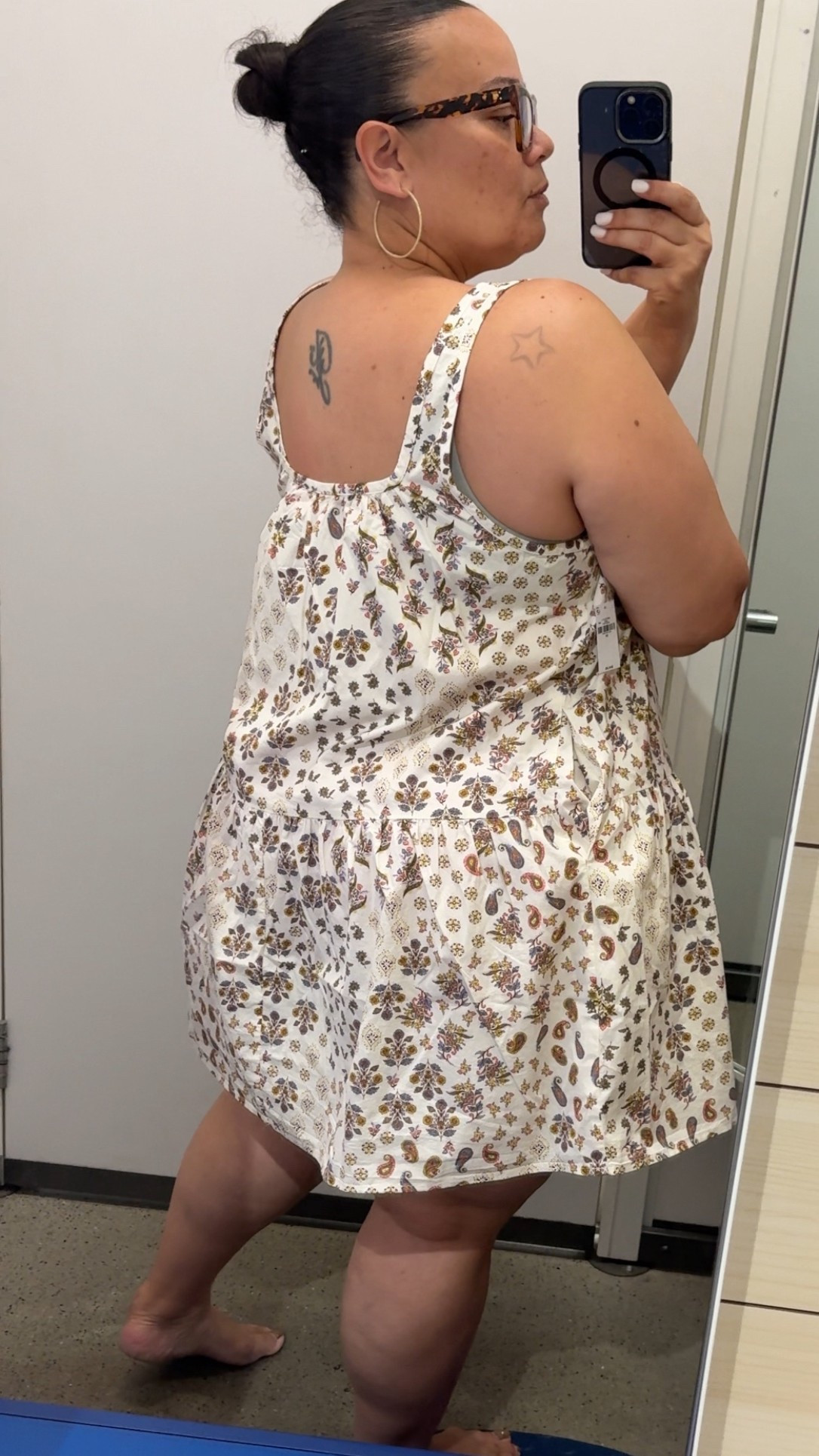 Drop waist swing mini dress! Wearing a 2x $19.99 today! 

#LTKOver40 #LTKootd #LTKPlusSize