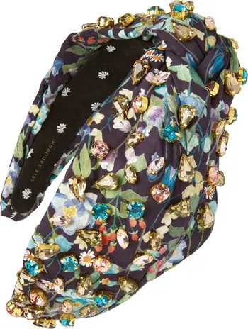 Mixed Crystal Knotted Headband | Nordstrom
