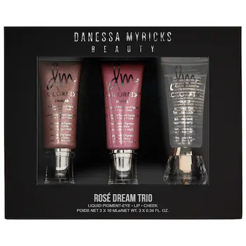 Danessa Myricks BeautyColorfix Eye, Cheek & Lip Cream Pigment Rose Dream Set | Sephora (US)