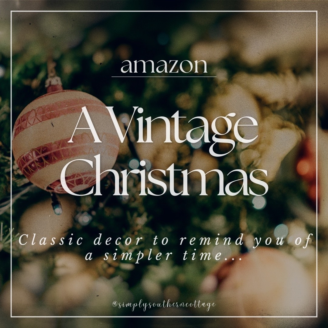 A Vintage Christmas - Classic decor to remind you of a simpler time 

Amazon, Amazon home, Amazon home decor, seasonal home, seasonal home decor, holiday home decor, holiday home decor inspo, Christmas, Christmas decor, Christmas home decor, gift guide, gift ideas, wall art, elf on the shelf, Christmas trees, stockings, holiday pillows, bubble lights, Christmas tree star, wreath, mugs 




#LTKOver40 #LTKSeasonal #LTKHome