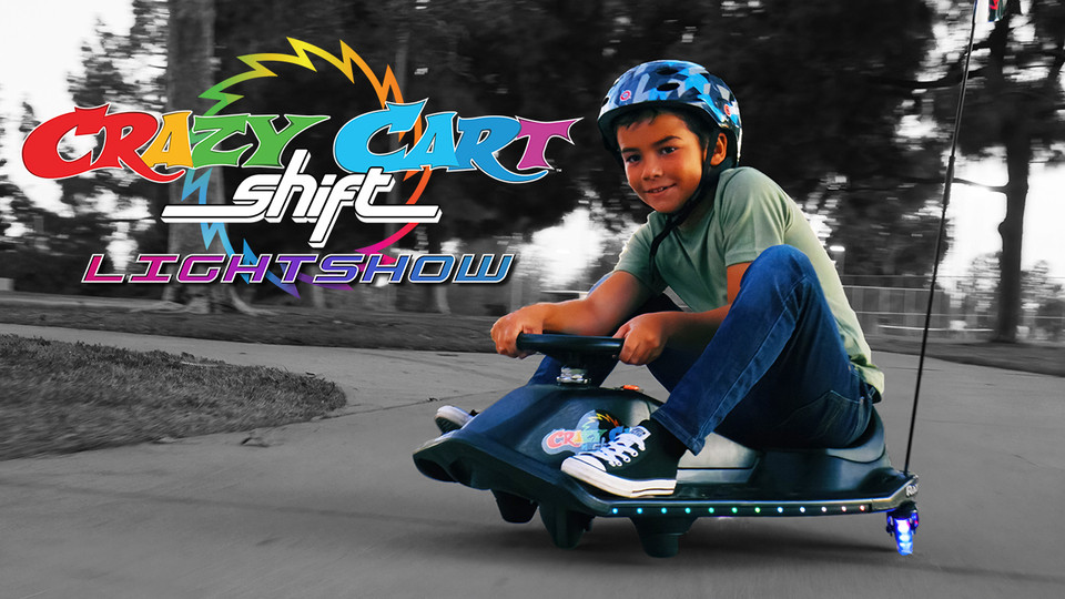 Crazy Cart Shift Lightshow by Razor - 12V Electric Drifting Go-Kart for Kids Ages 6+, up to 8 mph | Walmart (US)