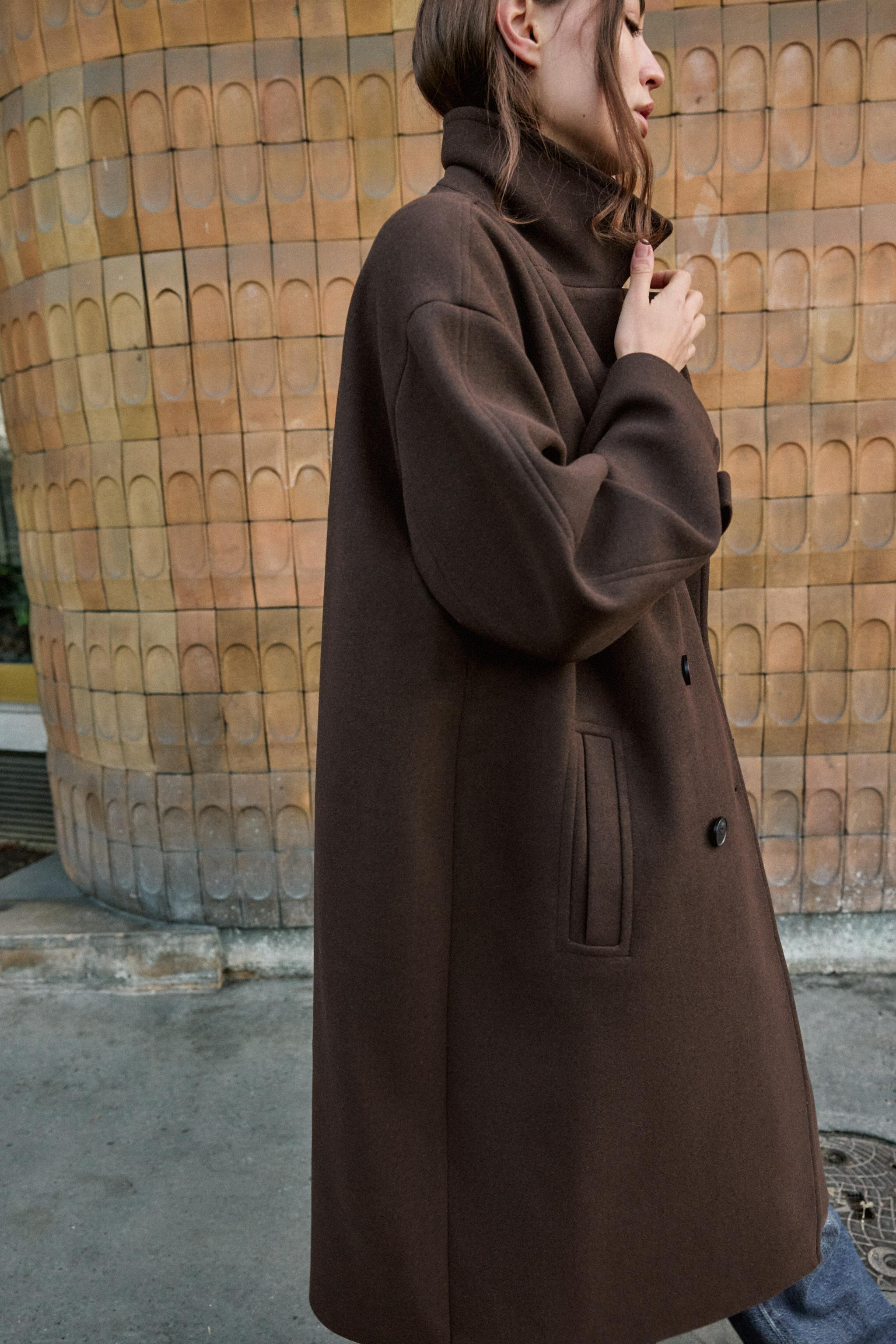 SOFT OVERSIZED COAT | Zara UK