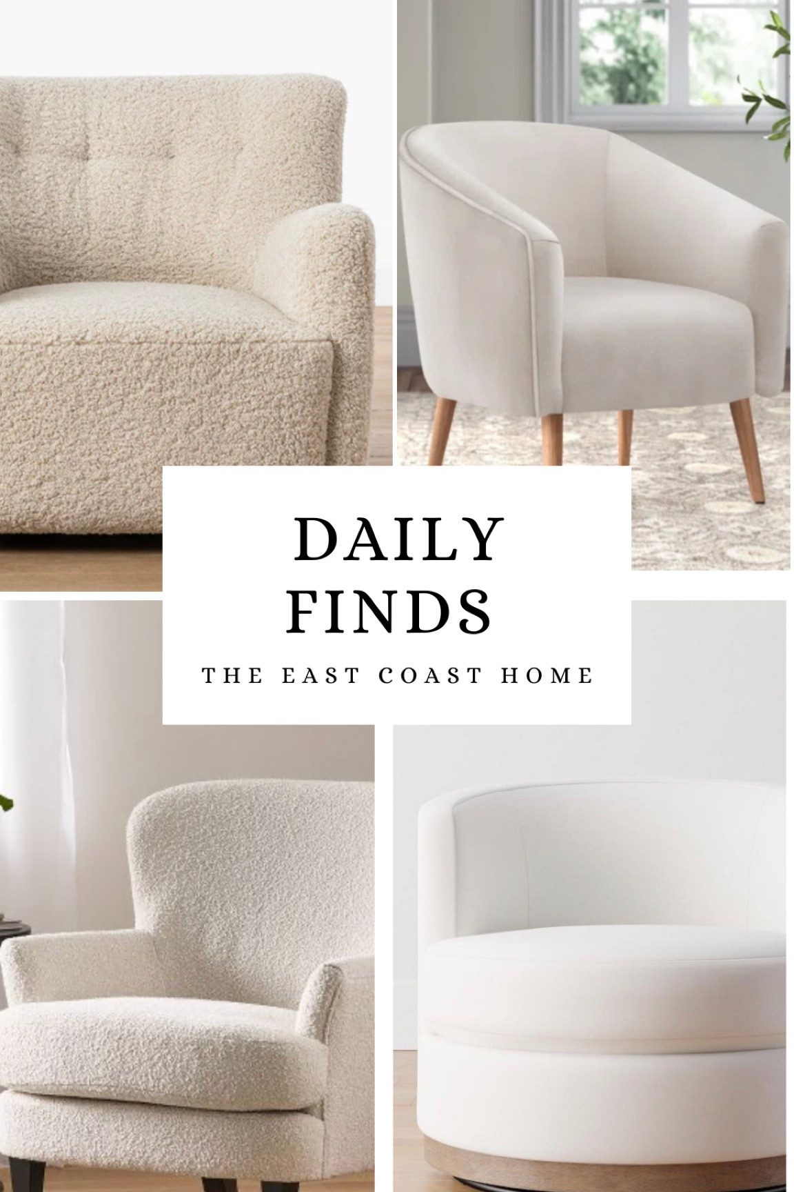 Curved back chairs. 

#LTKhome