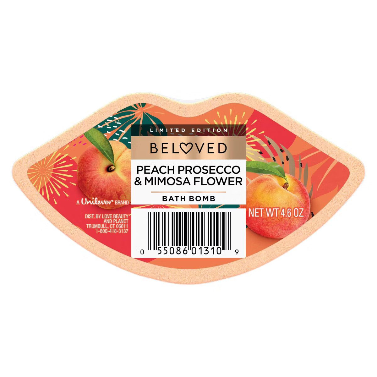 Beloved Peach Prosecco & Mimosa Flower Bath Bomb 4.6oz | Target