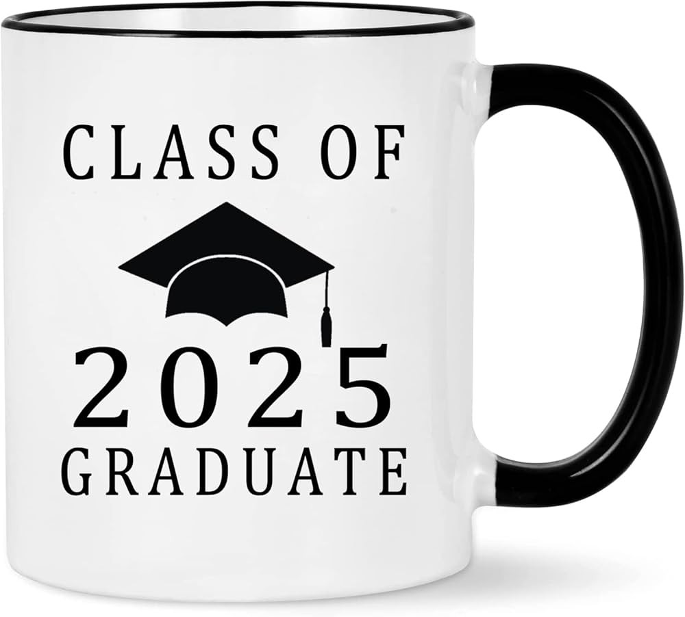 WENSSY Graduation Gifts 2025 Mug, Class of 2025 Graduate Mug, Graduation Gifts for Women Masters ... | Amazon (US)